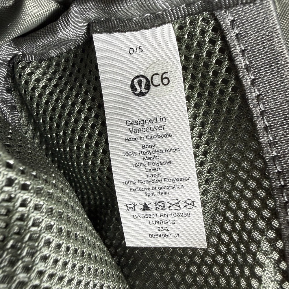 Lululemon Everywhere Belt Bag 1L Grey Sage Adjustable Crossbody Strap Waists/Hip - Picture 6 of 7